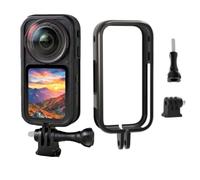 Protective Case Frame for Insta360 X6, Anti Scratch Housing Shell Cage Mount Extended Protection Bracket with Adapter Mount & Screwr for X6 Action Camera Accessories