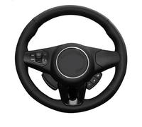 Protective Case Microfiber Leather Steering Wheel Cover Car Interior For Kia For Carens 2013 2014 2015 2016 2017 2018 2019 Car Steering Wheel Cover(Blue Thread)