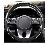 Protective Case O Shape D Shape 38CM Car Steering Wheel Cover For Kia For Rio 2 3 4 For X-Line K2 K3 K4 K5 KX1 KX3 KX5 Steering Hood(BLACK O SHAPE)