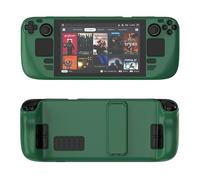 Protective Case with Kickstand for Steam Deck, Cover Protector with Full Protection, Shock-Absorption and Anti-Scratch Design, Carrying Case (green)