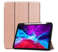 Lobwerk Protective Case with Pen Holder for Apple iPad Pro 12.9 Inch 2020 Case Protective Case Stand Bronze