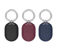 Protective cases compatible for Xiaomi Tag, soft silicone, anti-lost keychain, Silicone Shockproof Protective Cover (3 Pack C)