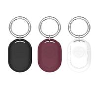 Protective cases compatible for Xiaomi Tag, soft silicone, anti-lost keychain, Silicone Shockproof Protective Cover (3 Pack D)