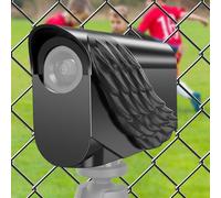 Protective Clam Cover Weatherproof for Mevo Start, Mevo Camera Shade Case with Cold Shoe Interface for Softball, Tennis, Baseball, Net/Chain Link, Mevo Camera Accessories, Not Included Camera Mevo