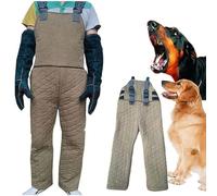 Protective Clothing Outdoor Dog Training Anti-Dog Bite Snake Bite Jumpsuit Thickened Anti-Tear Bite Light and Flexible to Catch Stray Dogs(L)