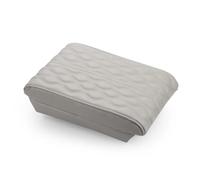 Protective Cover Car Arm Rest Box Protective Cover Armrest Lid Leather Cover For Kia For Sportage For NQ5 2022-2025(Grey)