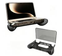 Protective Cover Case for AYN THOR, TPU Protective Sleeve Skin Case Cover Anti-Drop Shockproof Protector Shell Case for AYN THOR Gaming Console (Transparent Black)