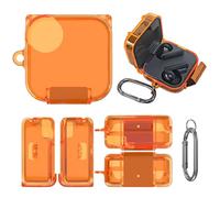 Protective Cover Case For CMF Buds Pro 2/Buds 2 Plus 2025 Protective Earbuds Case Anti-Scratch TPU Protectives Cover with Carabiner Earphones Full Protections Housing