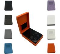 Protective Cover Case for RG477V Game Console,3D Printed Storage Box Protective Sleeve Anti-Scratch Housing Open Magnetic Lid Design Organizer Accessories (Translucent Purple)