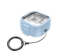 Protective Cover Case for Samsung Galaxy Buds 4 Pro/Buds 4, Shockproof Anti-Drop Earbuds Sleeve with Safety Lock & Carabiner, Full Protection Skin Shell for Galaxy Buds 4 Pro/4 Earphones (light blue)