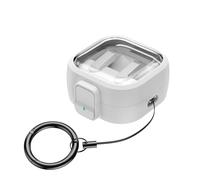 Protective Cover Case for Samsung Galaxy Buds 4 Pro/Buds 4, Shockproof Anti-Drop Earbuds Sleeve with Safety Lock & Carabiner, Full Protection Skin Shell for Galaxy Buds 4 Pro/4 Earphones (white)