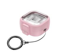 Protective Cover Case for Samsung Galaxy Buds 4 Pro/Buds 4, Shockproof Anti-Drop Earbuds Sleeve with Safety Lock & Carabiner, Full Protection Skin Shell for Galaxy Buds 4 Pro/4 Earphones (pink)