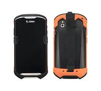 Protective Cover Case Rugged Boot with Hand Strap for Zebra TC51 TC52 TC56 TC57 TC510K,Case for Handheld Barcode Touch Mobile Computer,Scanner Accessories (Orange)