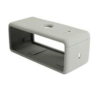 Protective Cover Dust-proof Silicone Case,Shell Anti-fall Speaker Case for-MARSHALL EMBERTON Speaker Accessories (silver gray)