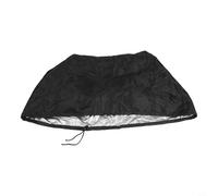 Protective Cover for 3D Printer - Dustproof, Antistatic Non-Woven Fabric Cover (45.3 x 42.7 x 42.0 cm, Black, 1 Piece) for Desktop FDM & Resin Printers, Foldable & Machine Washable