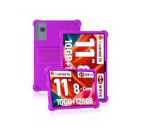 Protective cover for Ainmel A6H-A/Ainmel A6H0409 11 inch 2025 Newest Tablet, Skin-Friendly Soft Silicone Tablet Case with Adjustable Stand (Purple)