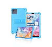 Protective cover for ALLDOCUBE iPlay 60 mini Tablet 8.7 inch 2025 Newest, yystao Kids Skin-Friendly Soft Silicone Tablet Case compatible with ALLDOCUBE iPlay 60mini, Adjustable Stand (Azure)
