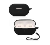 Protective cover for Ambie AM-TW02 Earbuds,Soft Silicone Case for ambie Sound earcuffs AM-TW02 with Waterproof, Shockproof & Scratch-resistant,ideal for Daily Protection,Black