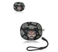 Protective cover for Baseus Bowie MC1 Open-Ear Headphones, Soft Silicone Case Cover with Lanyard - Skin-friendly & Durable, Black lion dance