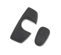 Protective Cover For Benz S Class W221 2008-2012 ABS + Suede Leather Car Center Console Armrest Box Pad Cover Trim(2pcs)