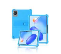 Protective cover for Blackview Tab 20 WiFi 10.1 inch Tablet Newest, yystao Kids Skin-Friendly Soft Silicone Tablet Case compatible with Blackview Tab 20 WiFi, Adjustable Stand (Azure)