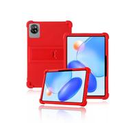 Protective cover for Blackview Tab 20 WiFi 10.1 inch Tablet Newest, yystao Kids Skin-Friendly Soft Silicone Tablet Case compatible with Blackview Tab 20 WiFi, Adjustable Stand (Red)
