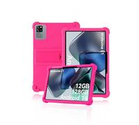 Protective cover for Blackview Tab 60 WiFi 10 inch 2025 Tablet, Skin-Friendly Soft Silicone Tablet Case for Blackview Tab60WiFi with Adjustable Stand (Rose)
