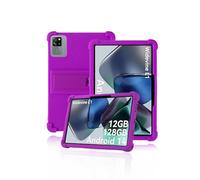 Protective cover for Blackview Tab 60 WiFi 10 inch 2025 Tablet, Skin-Friendly Soft Silicone Tablet Case for Blackview Tab60WiFi with Adjustable Stand (Purple)