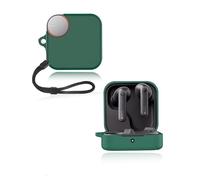 Protective cover for CMF by Nothing Buds 2 Wireless Earbuds, yystao Soft Silicone Case compatible with CMF Buds 2,With Lanyard - Skin-friendly & Durable, Green