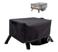 Protective Cover for Cozze 90347 17 Inch Pizza Oven, Waterproof Windproof Outdoor Use, 210D Oxford Fabric with Straps(62 * 62 * 28cm)