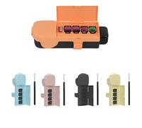 Protective Cover for DJI Osmo Pocket 3 Protective Case Body Filter Organizer Case Top Cover Plate with Wristband (Yellow)