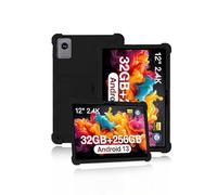 Protective cover for DOOGEE T20 Ultra 12 inch Tablet,Soft Silicone Tablet Case with Anti-Slip Stand,Shockproof and Drop-Resistant,Black