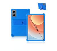 Protective cover for DOOGEE Tab G6+ Tablet 11 inch 2025 Newest, yystao Kids Skin-Friendly Soft Silicone Tablet Case compatible with DOOGEE Tab G6+, Adjustable Stand (Blue)