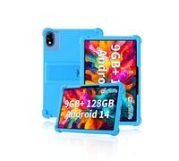 Protective cover for DOOGEE U10 10 inch Tablet 2025, Skin-Friendly Soft Silicone Tablet Case with Adjustable Stand (Lightblue)