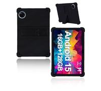 Protective cover for DOOGEE U11/DOOGEE U11Pro 11 inch 2025 Newest Tablet, Skin-Friendly Soft Silicone Tablet Case with Adjustable Stand (Black)