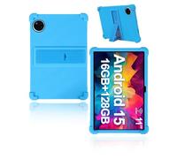 Protective cover for DOOGEE U11/DOOGEE U11Pro 11 inch 2025 Newest Tablet, Skin-Friendly Soft Silicone Tablet Case with Adjustable Stand (Azure)