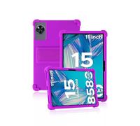Protective cover for DOOGEE U11 Pro 11 inch 2025 Tablet, Skin-Friendly Soft Silicone Tablet Case for DOOGEE U11Pro with Adjustable Stand (Purple)