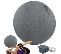 Protective Cover for Exercise Ball 55/65/75Cm Anti-Scratch Balance Ball Cover Foldable Seat Balls Fabric Cover Anti-Slip Exercise Ball Cover for Pregnancy Fitness Yoga,D,75cm/29.53inch