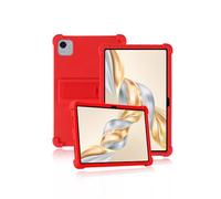 Protective cover for Honor Pad X9a 11.5 inch 2025 Tablet, Skin-Friendly Soft Silicone Tablet Case for Honor X9a with Adjustable Stand (Red)