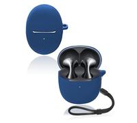 Protective cover for Huawei FreeBuds 6 Wireless Earbuds, Soft Silicone Case with lanyard - Skin-friendly & Durable, Blue