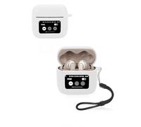 Protective cover for JBL Tour Pro 3 Earbuds,Soft Silicone Case with Waterproof, Shockproof & Scratch-resistant,ideal for Daily Protection,White