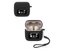 Protective cover for JBL Tour Pro 3 Earbuds,Soft Silicone Case with Waterproof, Shockproof & Scratch-resistant,ideal for Daily Protection,Black