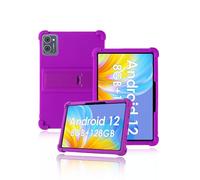 Protective cover for jumper M10SE-8128 10.1 inch 2025 Newest, yystao Kids Skin-Friendly Soft Silicone Tablet Case compatible with jumper Tablet M10SE-8128, Adjustable Stand (Purple)