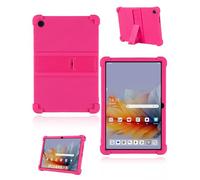Protective cover for Lenovo Tab K10 Gen 2 Tablet 10.1 inch 2025 Newest, yystao Kids Skin-Friendly Soft Silicone Tablet Case compatible with Lenovo Tab K10 Gen 2 TB311FU, Adjustable Stand (Rose)