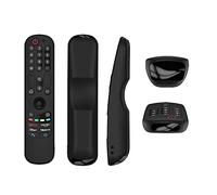 Protective Cover For LG AN-MR21GC MR21N/21GA Remote Control,Colorful Silicone Case For LG OLED TV Magic Remote (black)