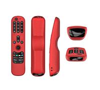 Protective Cover For LG AN-MR21GC MR21N/21GA Remote Control,Colorful Silicone Case For LG OLED TV Magic Remote (red)