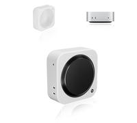 Protective cover for Mac mini M4,Kids Friendly Soft Silicone Sleeve for Mac mini M4/M4 Pro, Shockproof & Wear Resistant, Precision Cutouts (Transparent)