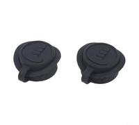 Protective Cover for Microscope Lens Black ABS Silicone Eye Protection for Microscope WF10X25 Dustproof for Robust Cover for Laboratory Microscopes Compact Dust Cover for Stereo Microscopes