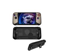 Protective cover for MSI Claw 8 AI+ Gaming Handheld 8 inch,Soft Case for claw 8AI+ with Stand,Shockproof and Drop-Resistant,Black