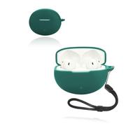 Protective cover for OPPO Enco Free4 Wireless Earbuds, yystao Soft Silicone Case compatible with OPPO Enco Free4,With Lanyard - Skin-friendly & Durable, Green